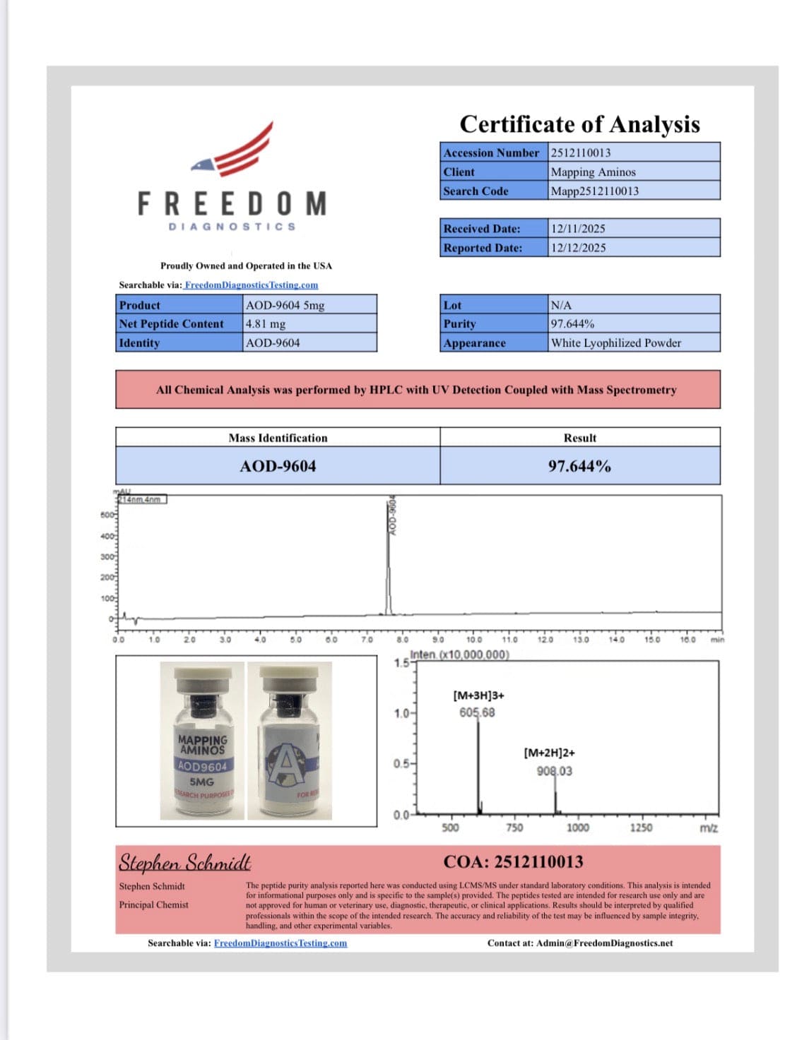 AOD-9604 5mg - Image 2