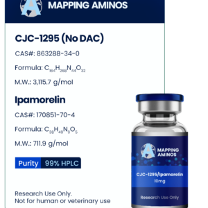 CJC- 1295 (NO DAC) IPAMORELIN 5MG/5MG