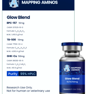 Glow Blend (BPC-157/TB-500-GHK-Cu) 10/10/50mg